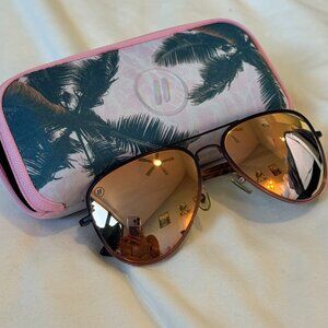Blenders Eyewear Aviator Sunglasses – Rose Gold